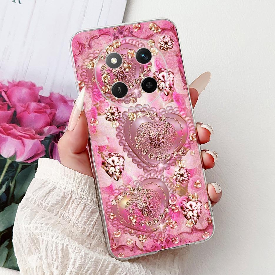 For Honor X9C Case Magic 7 Lite BRP-NX1 New Luxury Painted Cover Soft Slim Phone Case For Honor Magic7 Lite HonorX9C Smart Shell