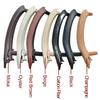 Upgraded Left Right Interior Door Handle Assembly with Outer Leather Cover For BMW X5 X6 F15 F16