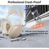4-in-1 Protective Case Set for AirPods Max 1/2 - Clear Earcups + Silicone Headband and Earpads
