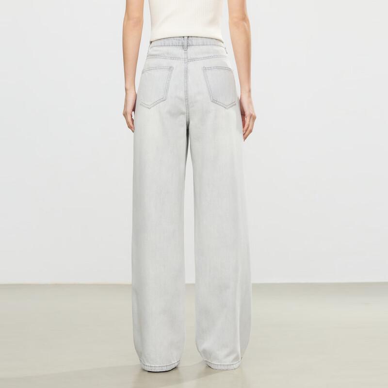 Elva' Island Women's Summer Straight-Leg Jeans