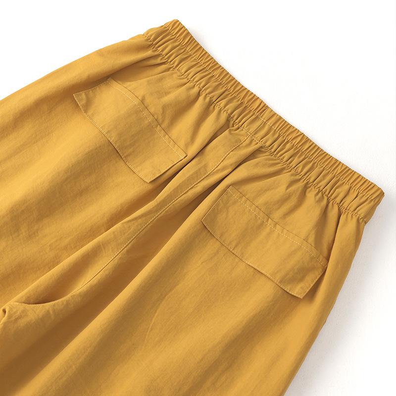 Quick-drying Work Pants for Women In Summer Thin Sun Protection Quick-drying Casual Pants High-waisted Hot Girls Versatile Wide-leg Pants