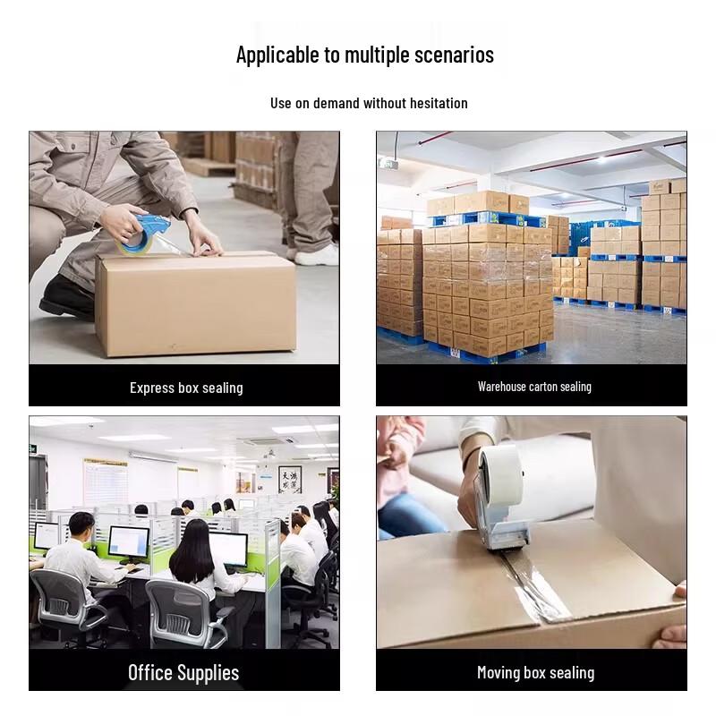 Şeffaf Geniş Paketleme Bandı