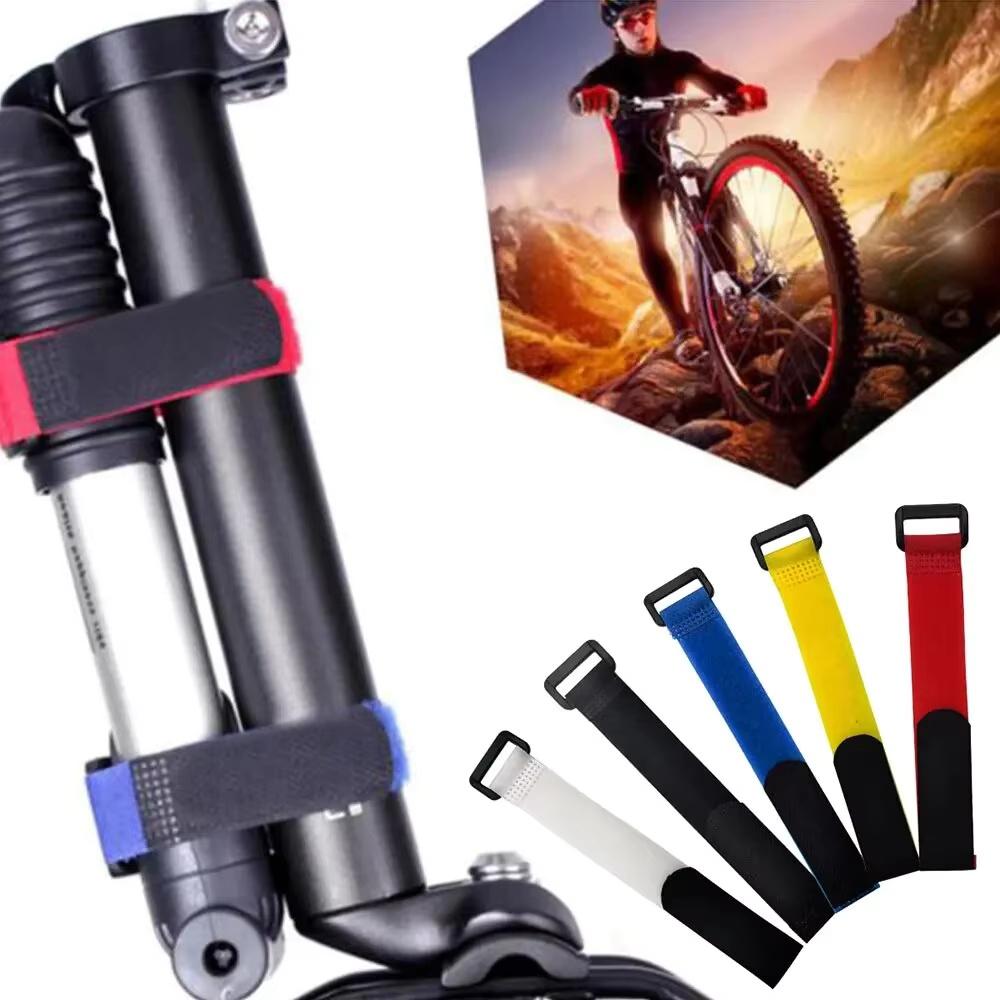 Bicycle Strap Mountain Bike Velcro Strap Multifunctional Square Buckle Tie Tie Household Cable Self-adhesive Tape