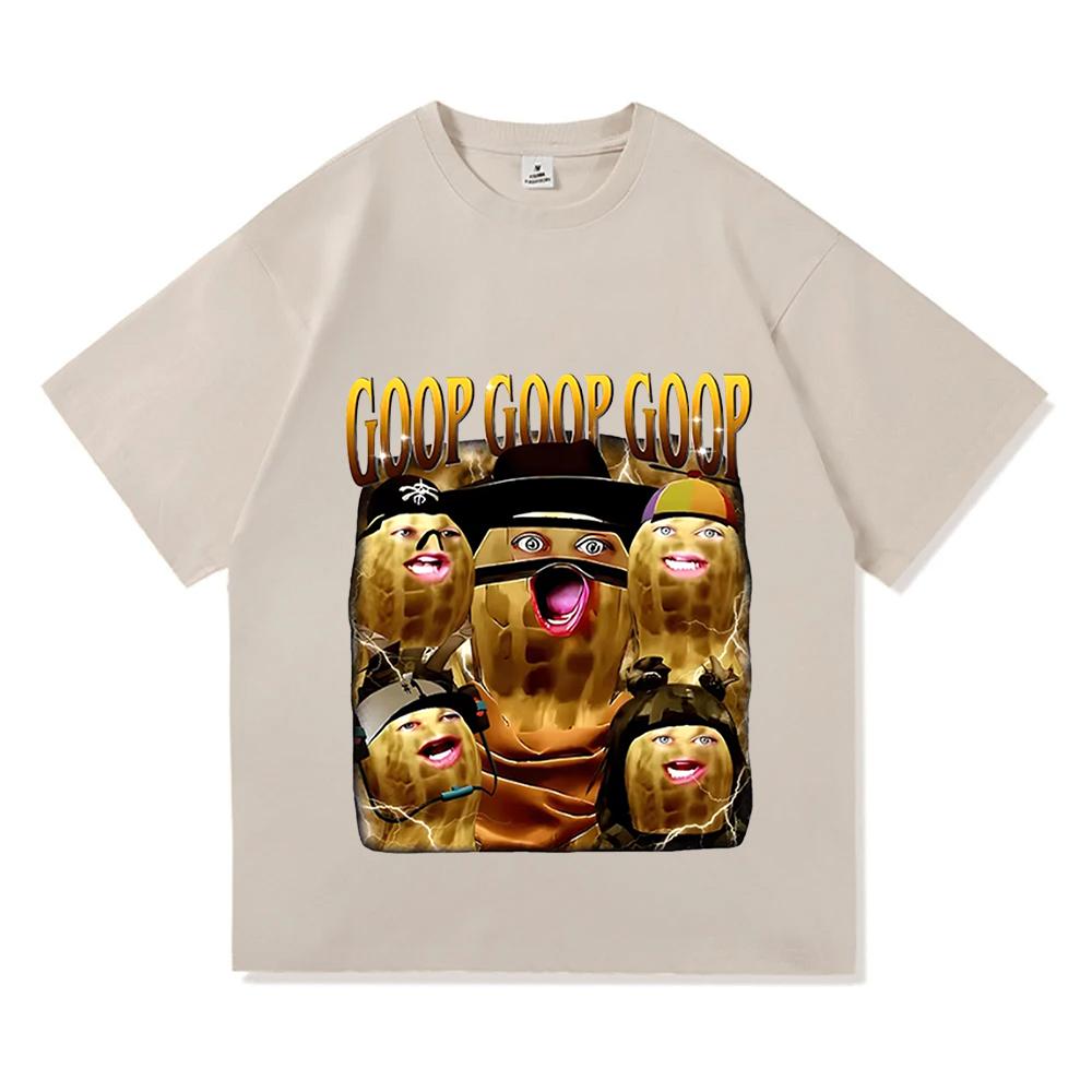 Goop Goop Goop Arc Raiders Game Tshirts Unisex Streetwear Hip Hop Unisex Streetwear Short Sleeve Cotton Male T Shirt Loose Tees