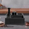 Adjustable Espresso Tamping Holder Station Slip Resistant Base Coffee Tamper Station  Kitchen Cafe