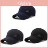 Cotton Baseball Cap With Sun Protection Adjustable For Outdoor Casual Men