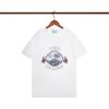Unisex Cotton T-Shirt With Digital Print Letter Loose Fit Casual Wear