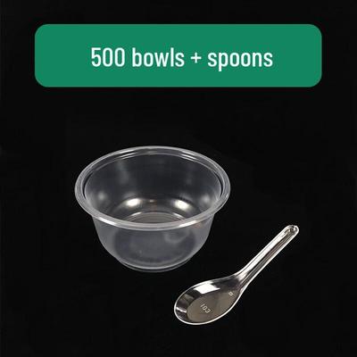 Disposable Bowl and Spoon Set