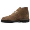 Clarks Originals Two-Layer Cowhide Fashion Simple Short Boots Men boots Gray 261740557