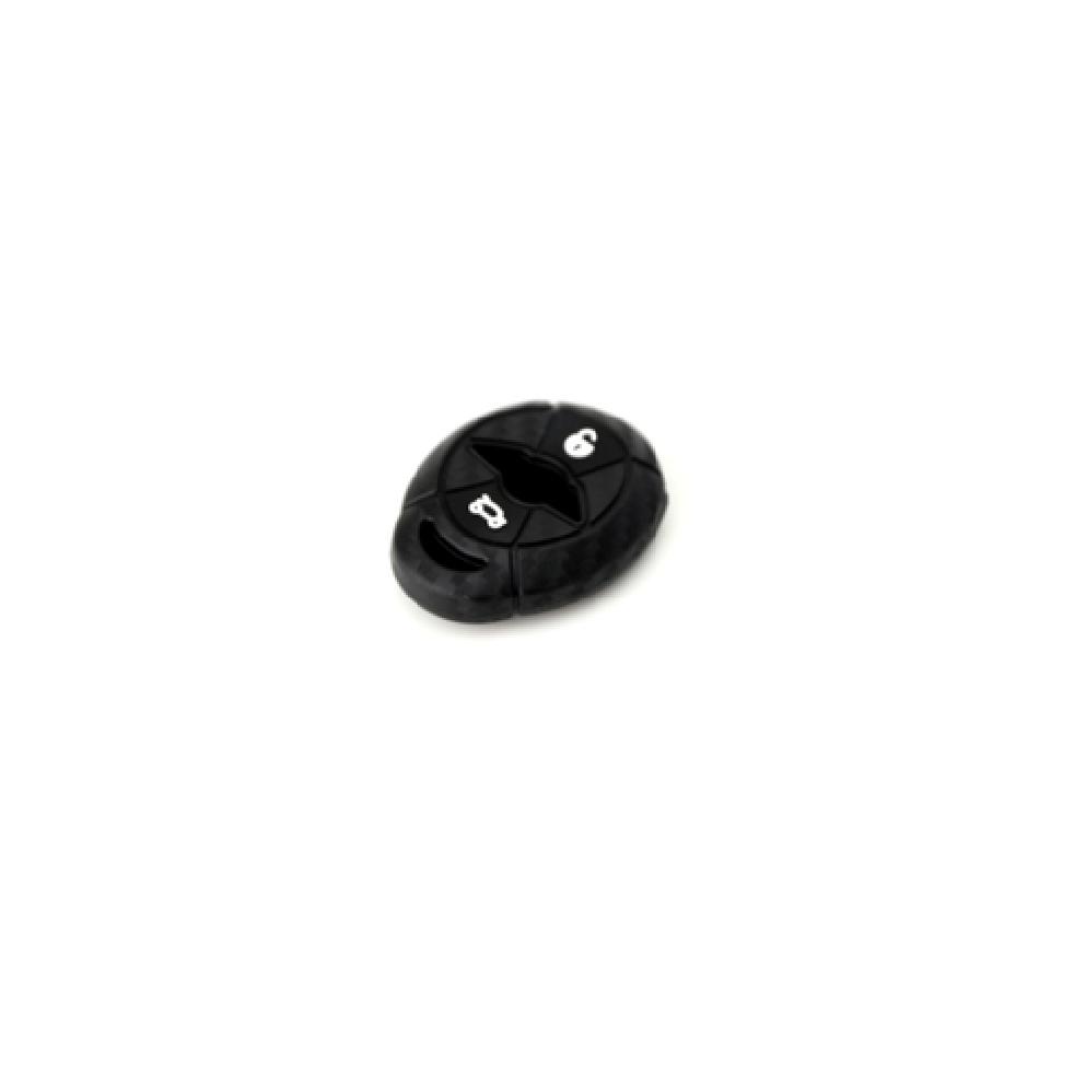 Carbon Fiber Pattern Soft Silicone Key Fob Cover For MINI Cooper MK1 R50 R52 R53