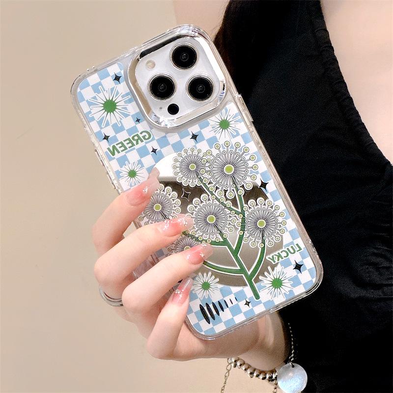 Zhitai Apple iPhone 15 Pro Case: Fits iPhone 13, includes Mirror & 14 Pro Protective Cover.