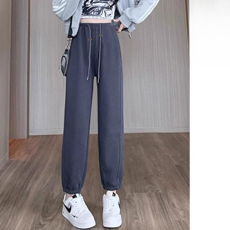 Maternity Pants, Sports Trousers, Fleece and Thicker, Small People Wear Outside In Autumn and Winter