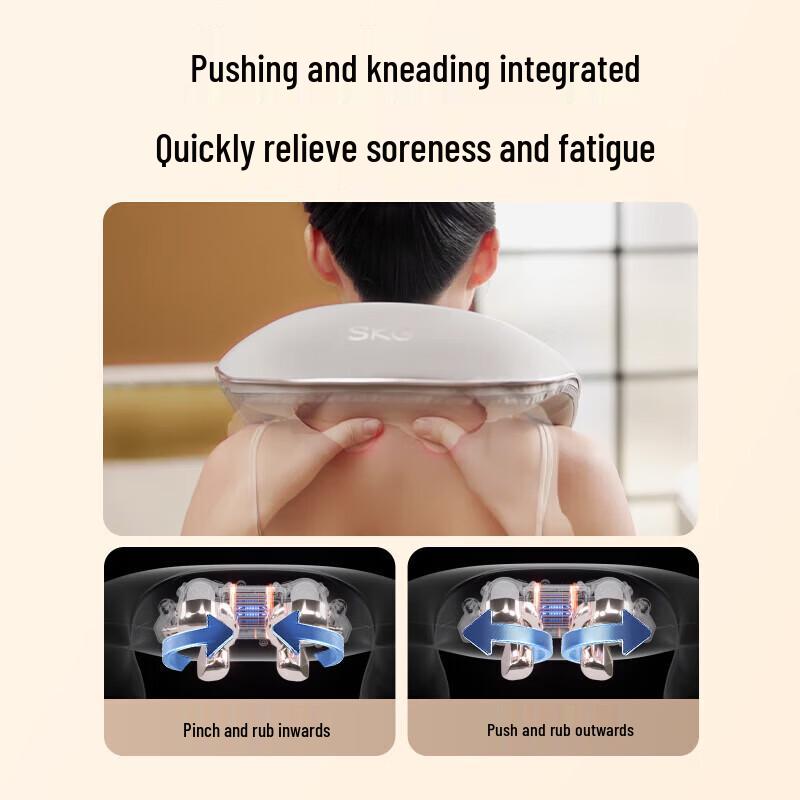 SKG H3-2 Neck and Shoulder Massage Shawl CN plug (adapter included)