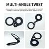 360 Degree Rotating Cell Phone Holder Foldable Magnetic Stand  for Laptop Attachment
