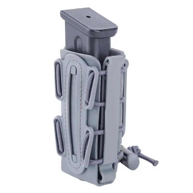9mm Taktische Magazintasche Airsoft Jagd Schießen Holster Gewehr Magazinhalter Tasche Weiche Schale Magazinhalter mit Gürtelclip