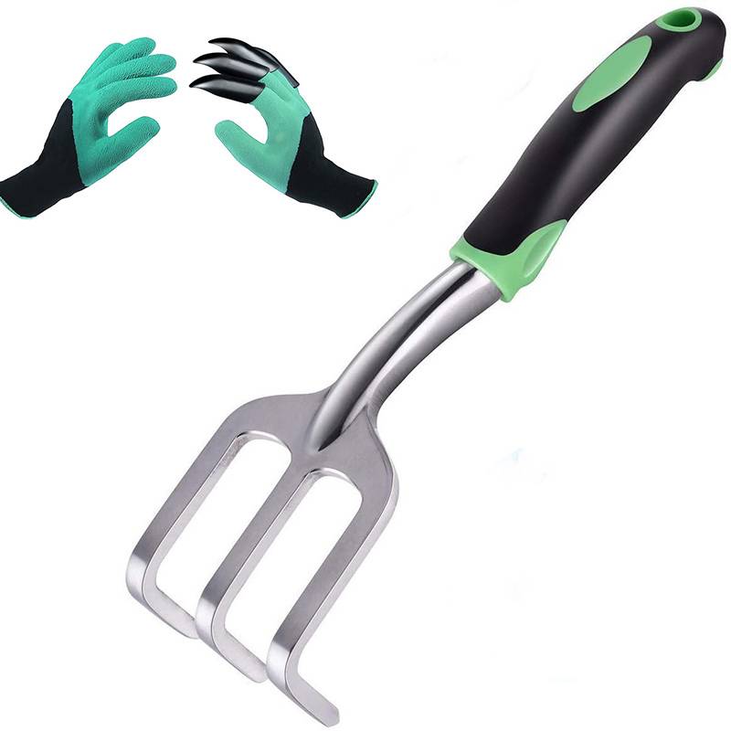 Garden Trowel & Hand Wide Shovel Pointed with Soft Rubberized Non-Slip Ergonomic Handle for Planting, Transplanting, Weeding, Mo