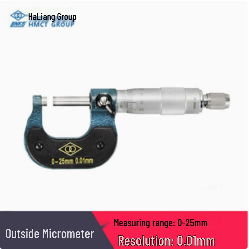 Haolang High-Precision Outer Diameter Micrometer 0-400mm Thickness Gauge
