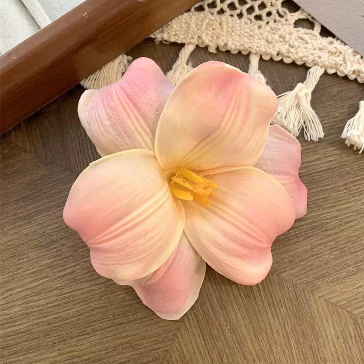 

1 шт. заколка для волос с имитацией цветка тюльпана для весны и лета для отпускного фото, головной убор для фото, темпераментный головной цветок, боковая заколка