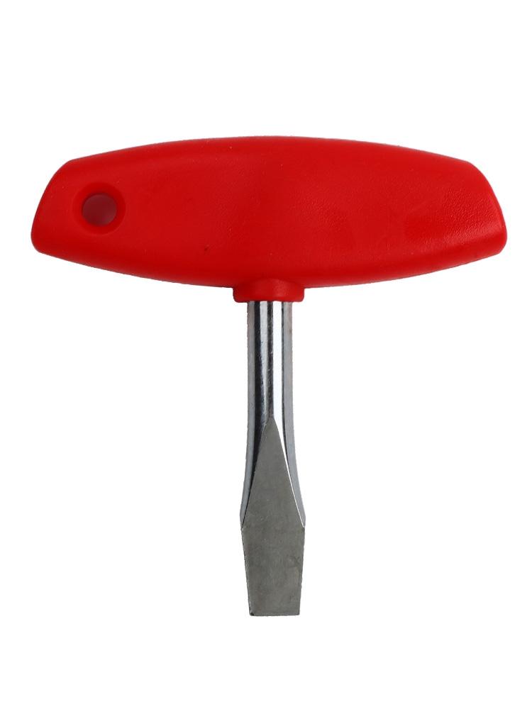 Robust Steel T Handle Screwdriver for Tight Spaces Repairing