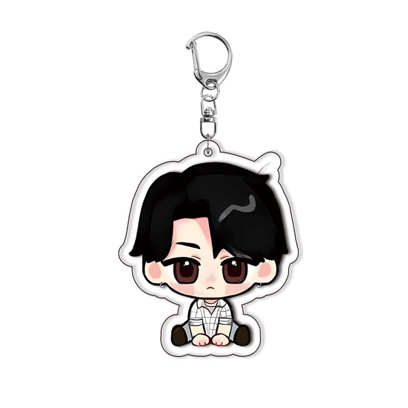 

Мультяшный Аниме Фильм Прозрачный Акриловый Брелок Подвеска, Изысканный Подарок Подвесные Аксессуары Для Рюкзаков One Size