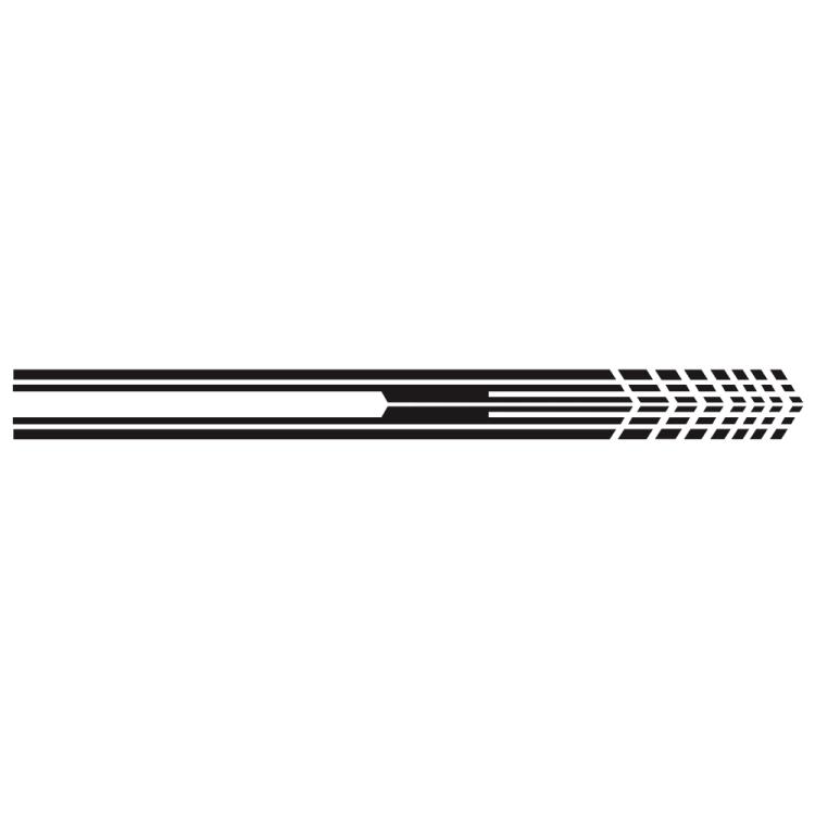 D-730 Stripe Pattern Car Modified Decorative Sticker