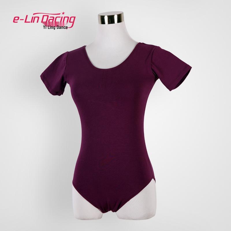 

Женская одежда для танцев с V-образным вырезом и длинным рукавом: Костюм для экзамена по балету, йоге, катанию на коньках и искусству M