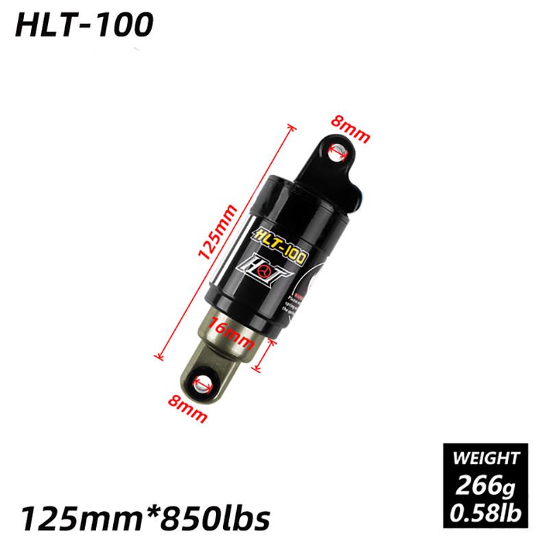 HLT-100 Bike Rear Shocks 125/150/165/185mm Mountain