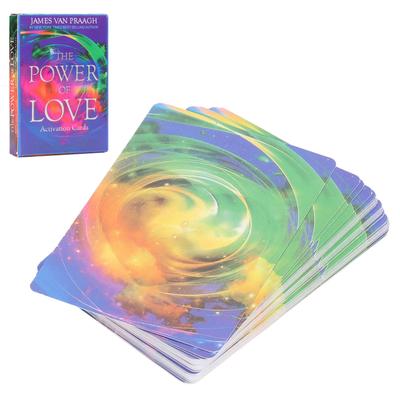 44 Carte dei Tarocchi Tema Amore Carta Patinata Previsioni Divinazione Mazzo di Carte Tarocchi