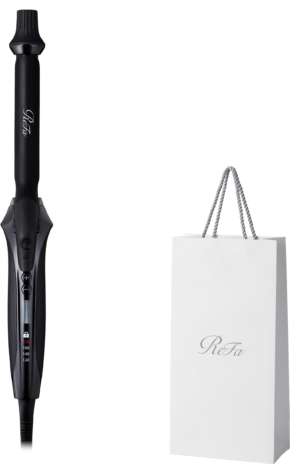 

Store ReFa CURL IRON PRO 19mm Hair Styling Guidebook Included [Official Exclusive] (Black) - чёрный