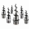 316 Stainless Steel Spiral Cone Nozzle BSP Thread Male Thread Spray Sprinkler Head DN8-DN50 1/4"-2" Size Range Atomizing Nozzle