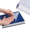 Bookbinding Cover Roll 45cm X 10m Transparent Cover Film for Waterproof Durable Stain Resistant Library/Textbook/Notebook