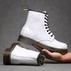 Martin boots retro pracovní boty 8-dílné motorkářské boty pánská obuv vysoké hnědá kůže neformální 1460