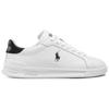 Polo Ralph Lauren Leather Logo Low-Top Fashion Sneakers Men Sneakers White 809829824005