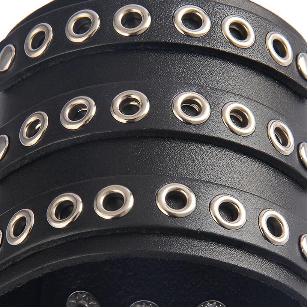PU Leather Bracelet Vintage Wristband for Valentine'S Day Husband Brother