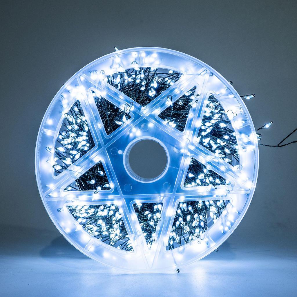 Solar LED Copper Firecracker String Lights with USB Remote for Outdoor Camping