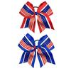 Children's Double Layer Independence Day Bow Elastic Hair Tie Accessory