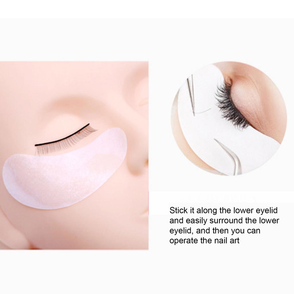 100pcs Eyelash Extension Pad Moisturizing Eyelash Grafting Sticker Under Eye Patch Makeup Tool