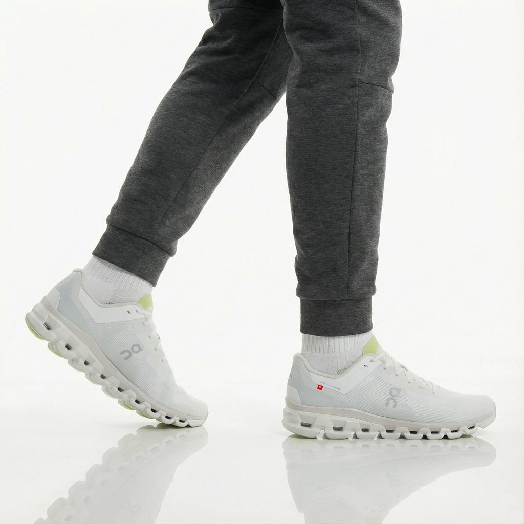 On Running Cloudflow 4 - Men's Sneakers Cloud Shoes White-Sand 3MD30100248 ORIGINAL