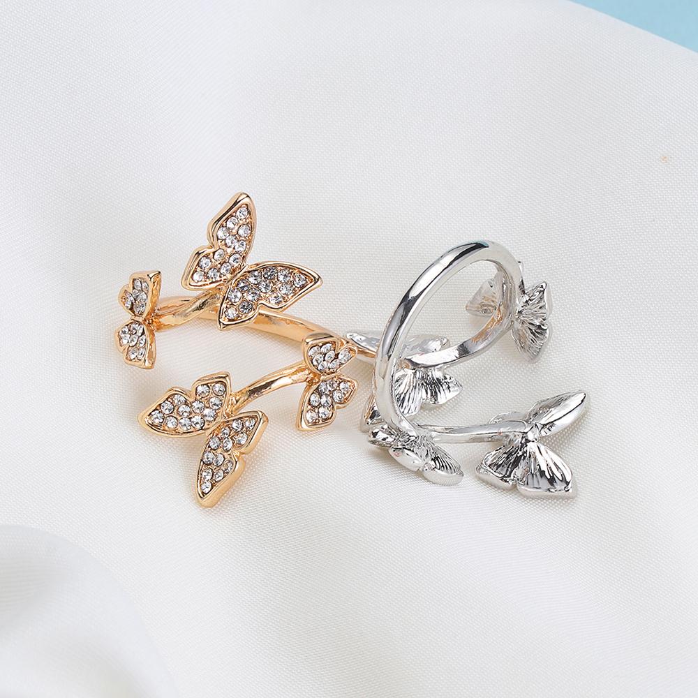 Sewing Accessories Finger Wear Adjustable Yarn Guides Thimble Ring Knitting Tools Knitting Loop