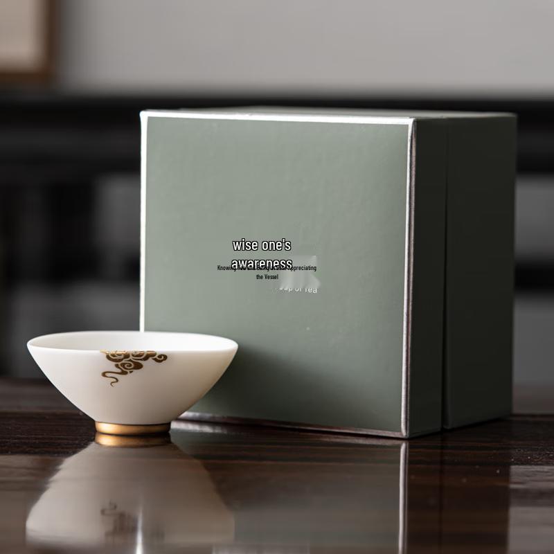 Auspicious Ceramic Teacup