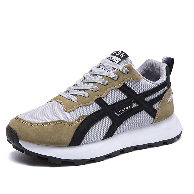 Buty Forrest Gump męskie wiosenno-letnie nowe buty męskie casual na platformie modne oddychające buty do biegania studenckie męskie