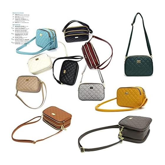 [NVELY CLOSET] Shoulder Bag for Women, Crossbody Bag, Made In Korea, All Seasons, Quilted Bag, Lightweight, Adult, Casual, Small, Mini Shoulder Bag,