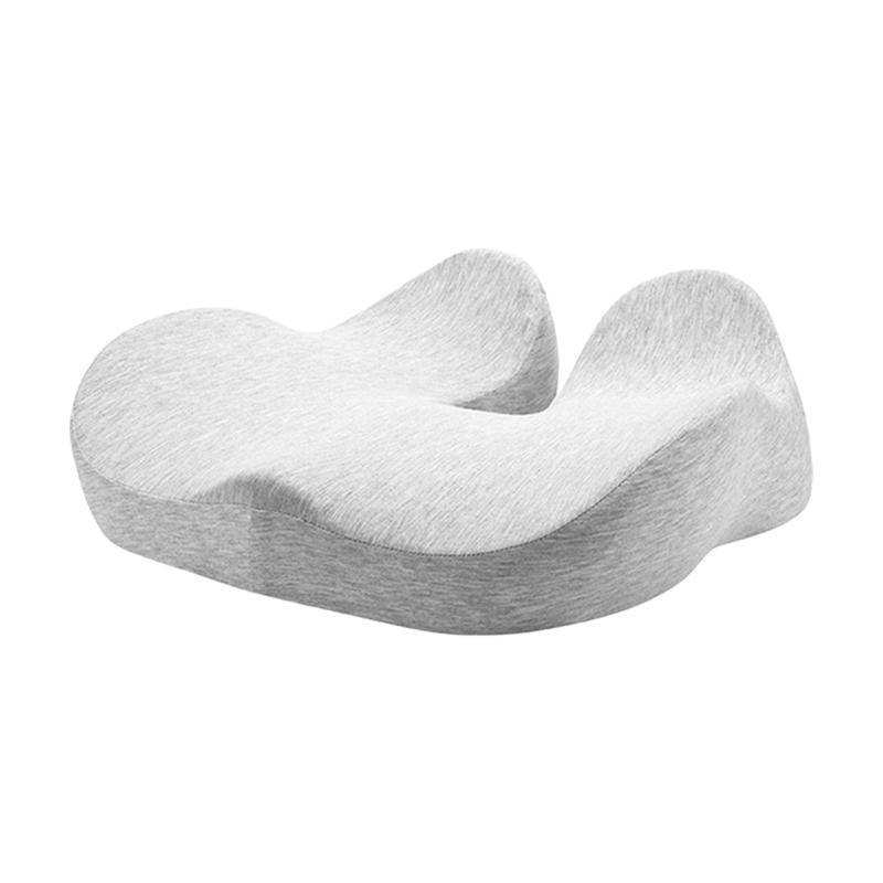 Ergonomic Coccyx Pillow with Removable Washable Cover Support for Long Sitting Hour Office Car