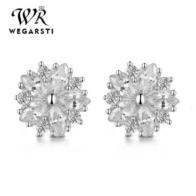 Sølv 925 Smykker Øredobber Kvinne Rosa Kirsebær Øredobb 925 Sterlingsølv Øredobber Bryllupsøredobb