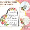 "To The World You Are a Mother" Heart Keepsake - Bonus Mom & Stepmom Gift for Special Occasions