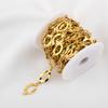 1Meter PVD Plated Stainless Steel 11x21.5mm Big Hole Circle Chains Jewelry Making Link Chain DIY Necklaces Bracelets Wholesale