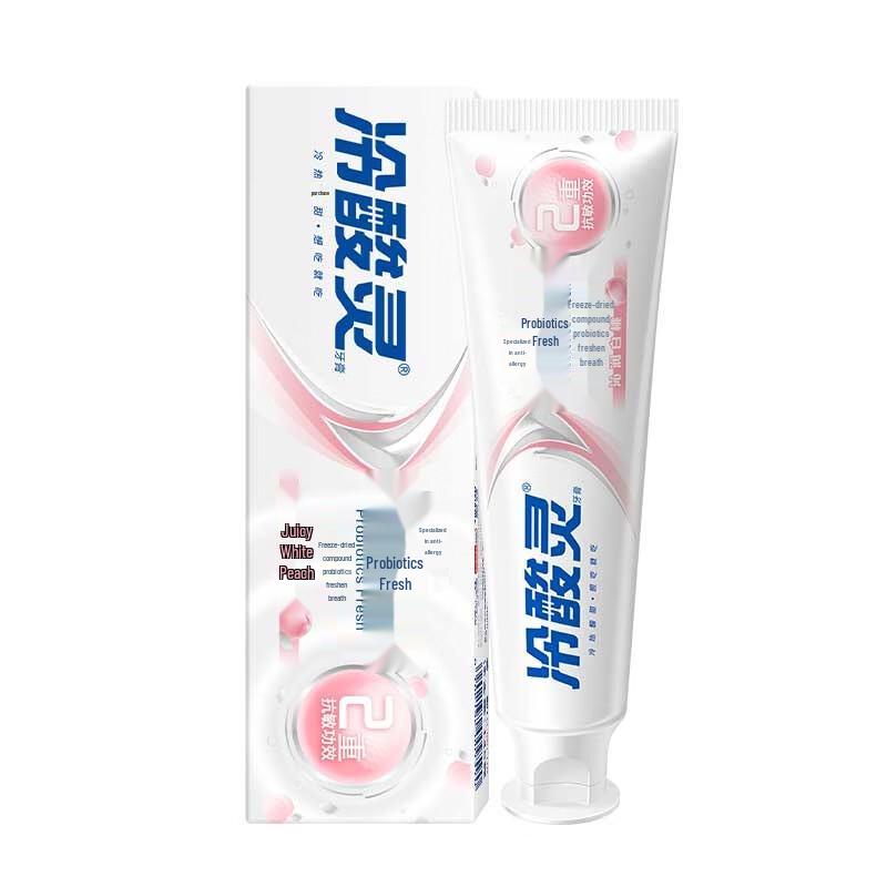 

Leng Suan Ling Probiotic Anti-Sensitive White Peach Toothpaste