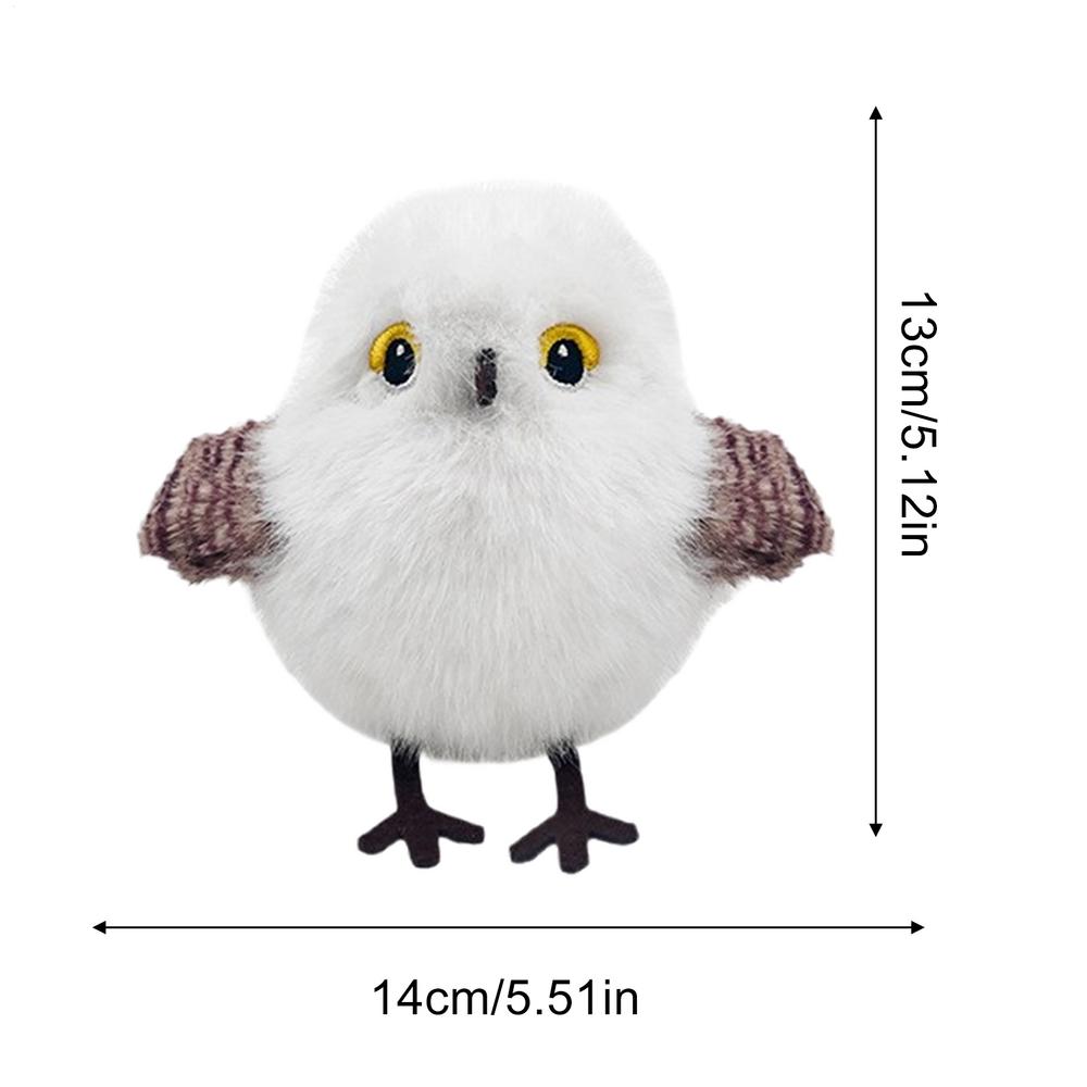 

Cat Interactive Toys Electric Pat Bird Dog Cats Touch-Activated Squeaky Plush Toy Pet USB Rechargeable Boredom Relief