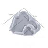2PCS/Set DIY Dual Love Hearts with Base Casting Silicone Mold Crystal Epoxy Resin Craft Mould Handmade Photo Frame Home Desktop Decoration