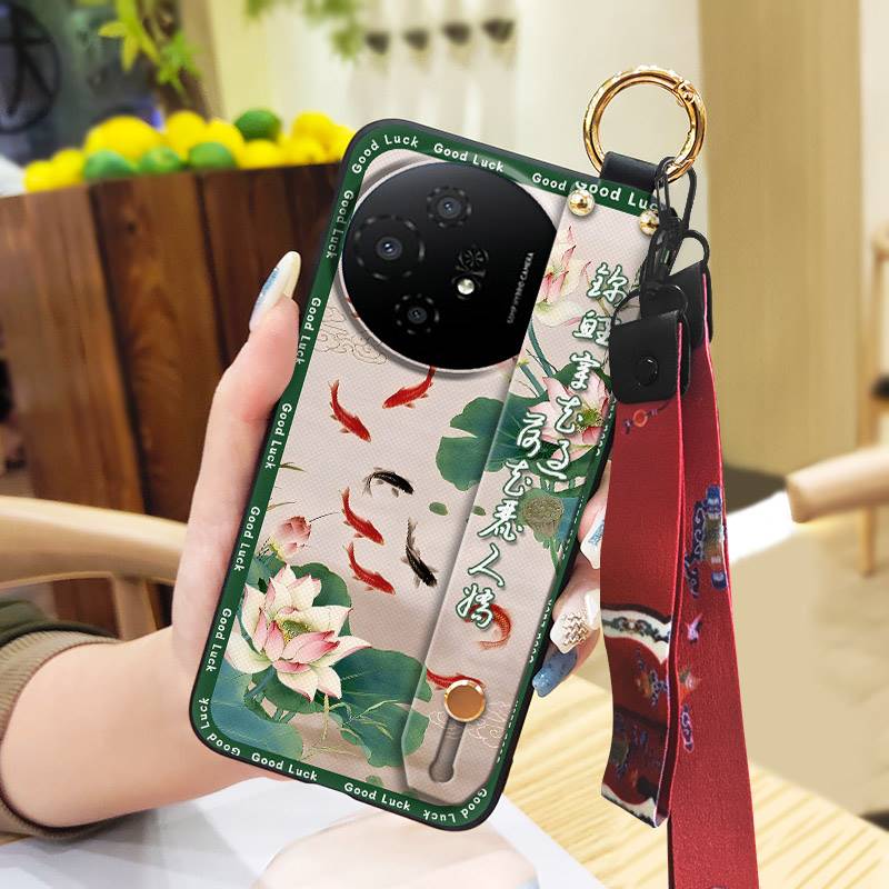 Uchwyt na telefon Wytrzymałe etui na telefon Dla TCL 50 Nxtpaper 5G/50Pro Nxtpaper 5G Odporne na wstrząsy Miękkie etui Pyłoszczelne Silikonowe Dla Mamy